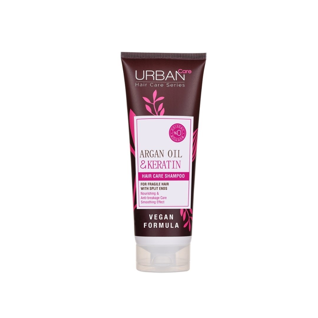 urban care – argan oil & keratin shampoing 250ml