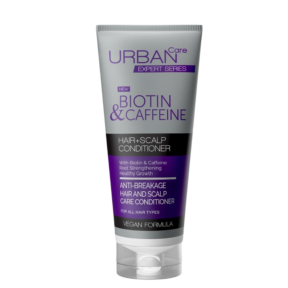 urban care – biotin et coffeine n°4 scalp conditioner – 200ml