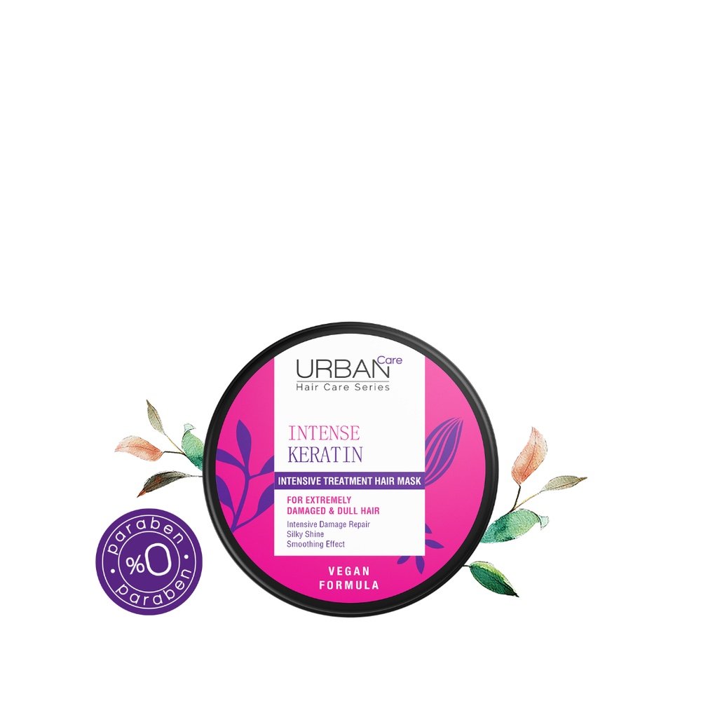 urban care – intense keratin intensive mask – 230ml