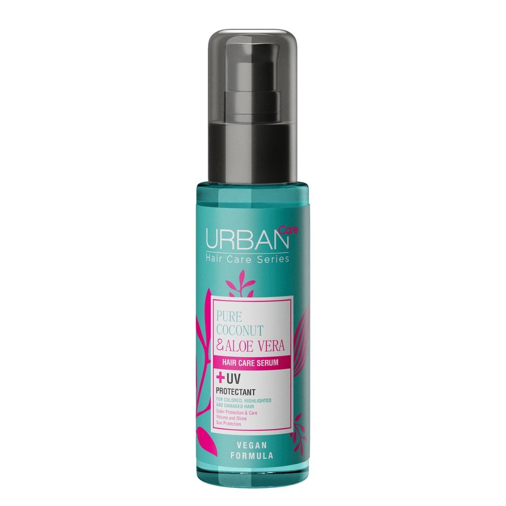 urban care – pure cocount et aloe vera hair care serum – 75ml