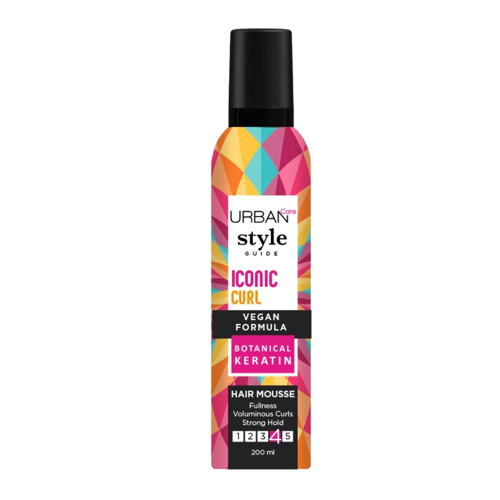 urban care – style guide iconic curl mousse bouclante – 200ml