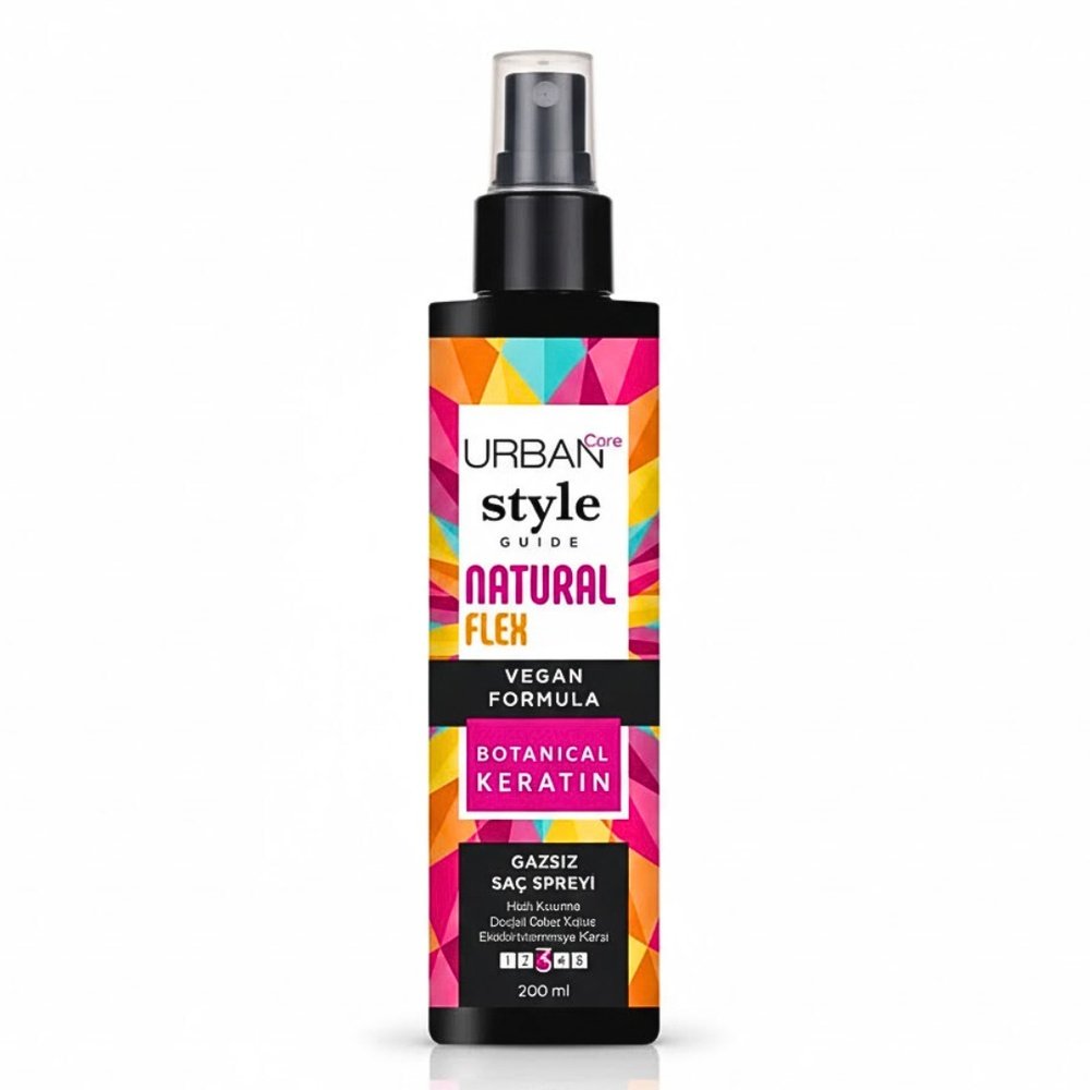 urban care – style guide naturale flex no gas hair spray – 200ml