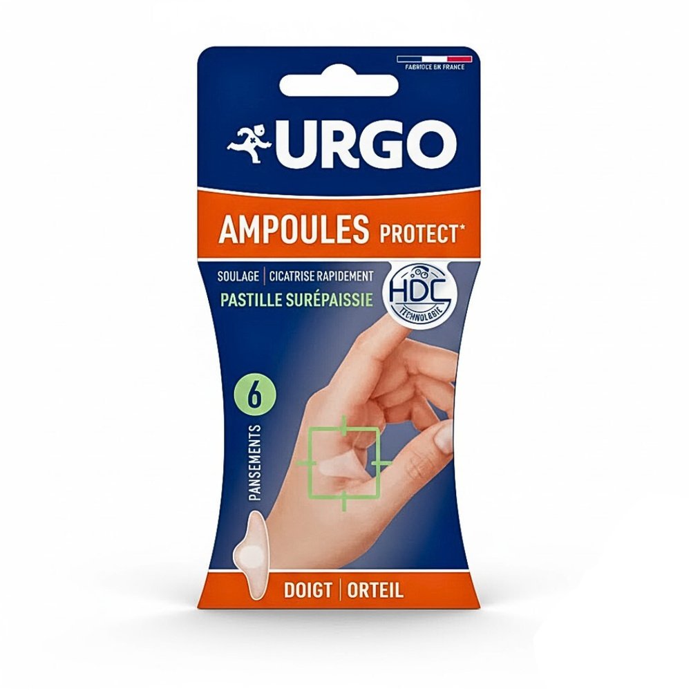 urgo – ampoule protect 6 pieces