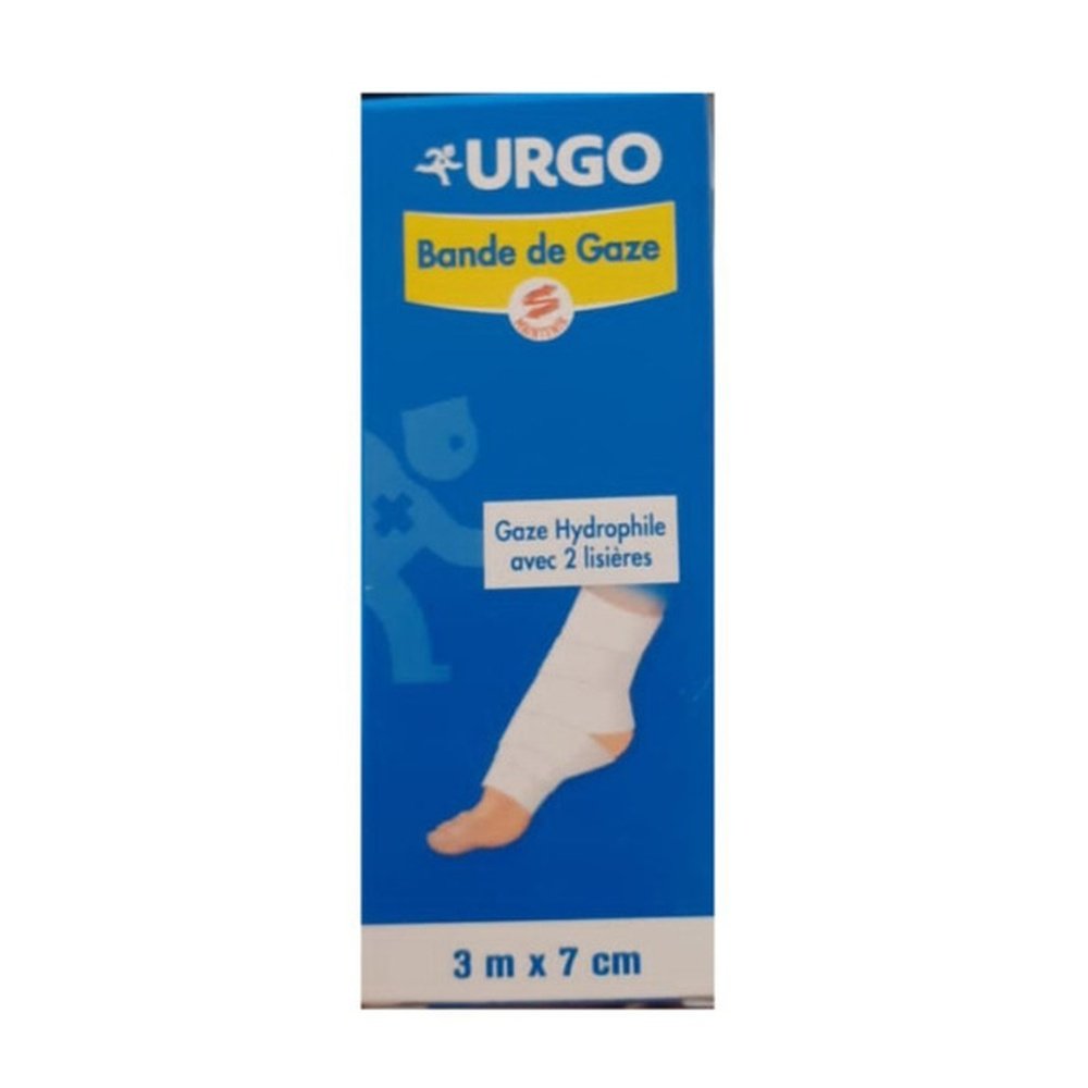 urgo – bande de gaze sterisoin 3m*7cm