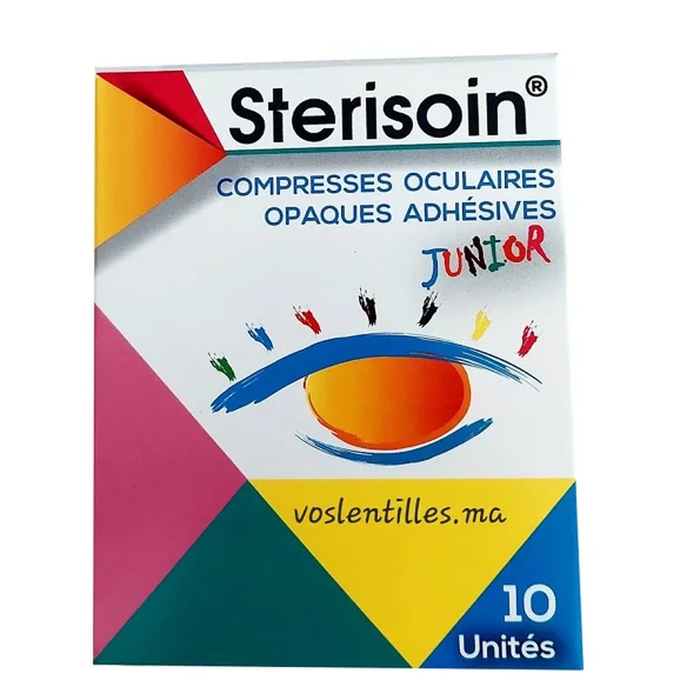 urgo – compresses sterisoin oculaires juniors – 10pcs