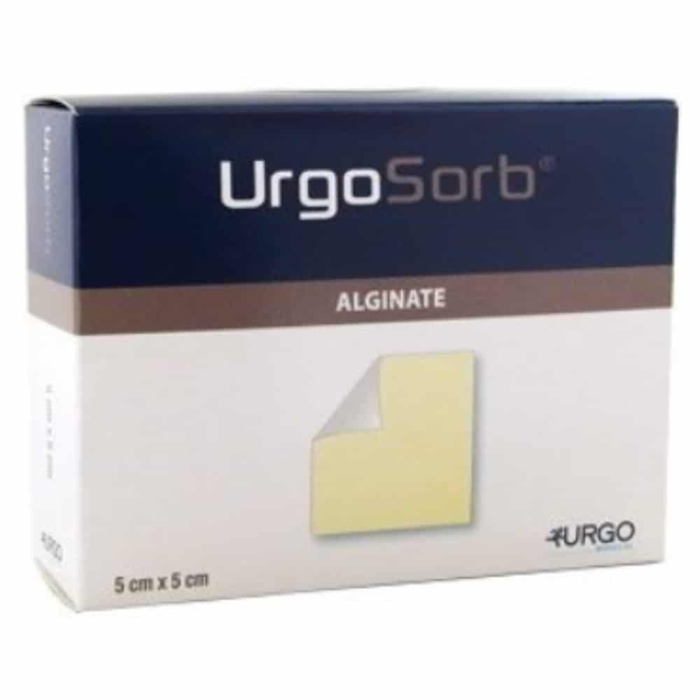 urgo – urgosorb alginate 5x5cm – 1u