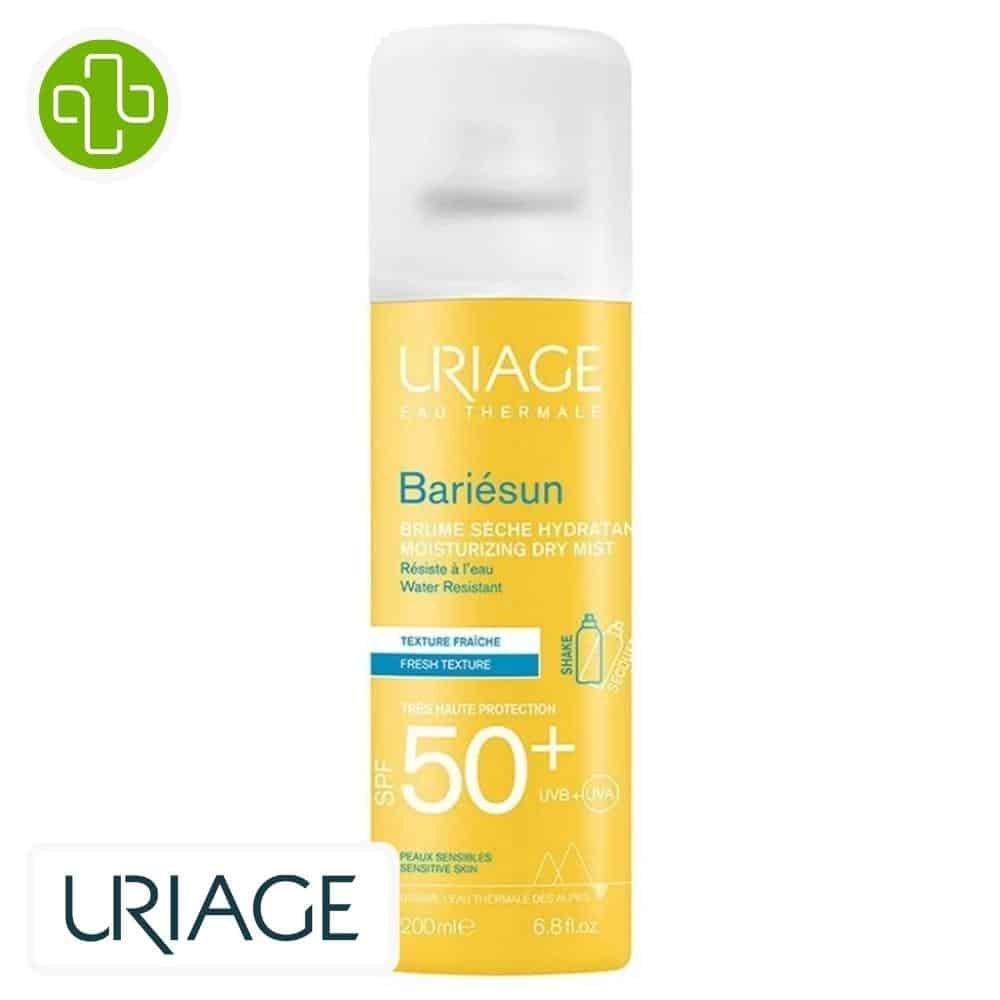 uriage – bariesun brume seche hydratante spf50+ – 200ml