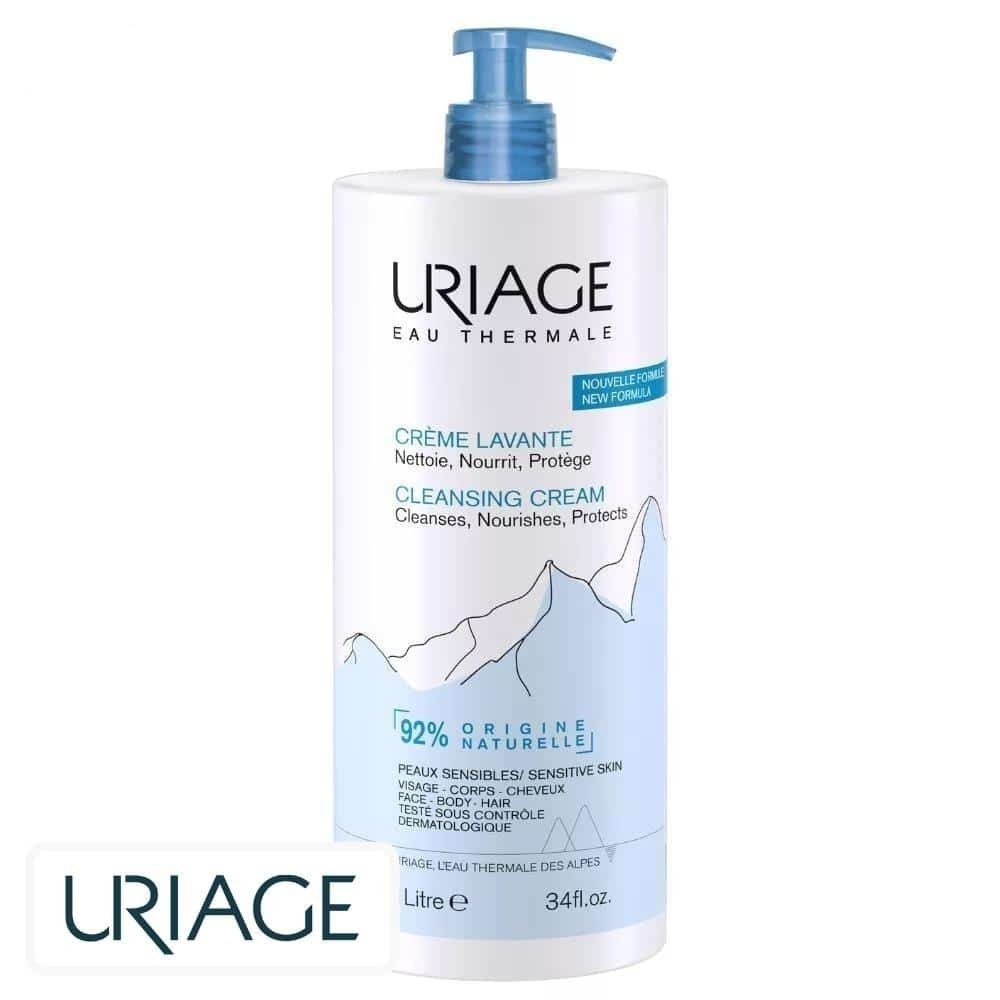 uriage – creme lavante – 1l