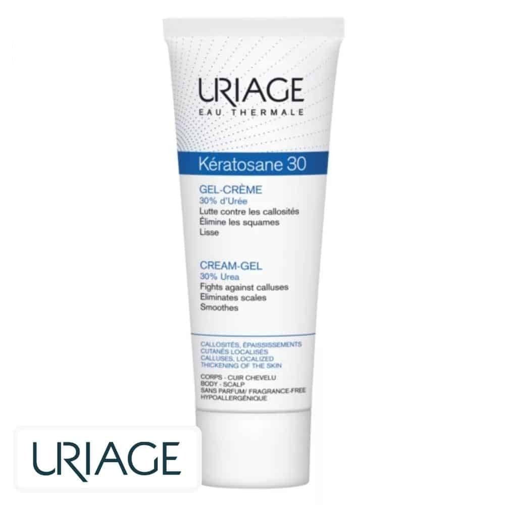 uriage – keratosane 30 gel creme 30% d’uree anti callosites – 40ml