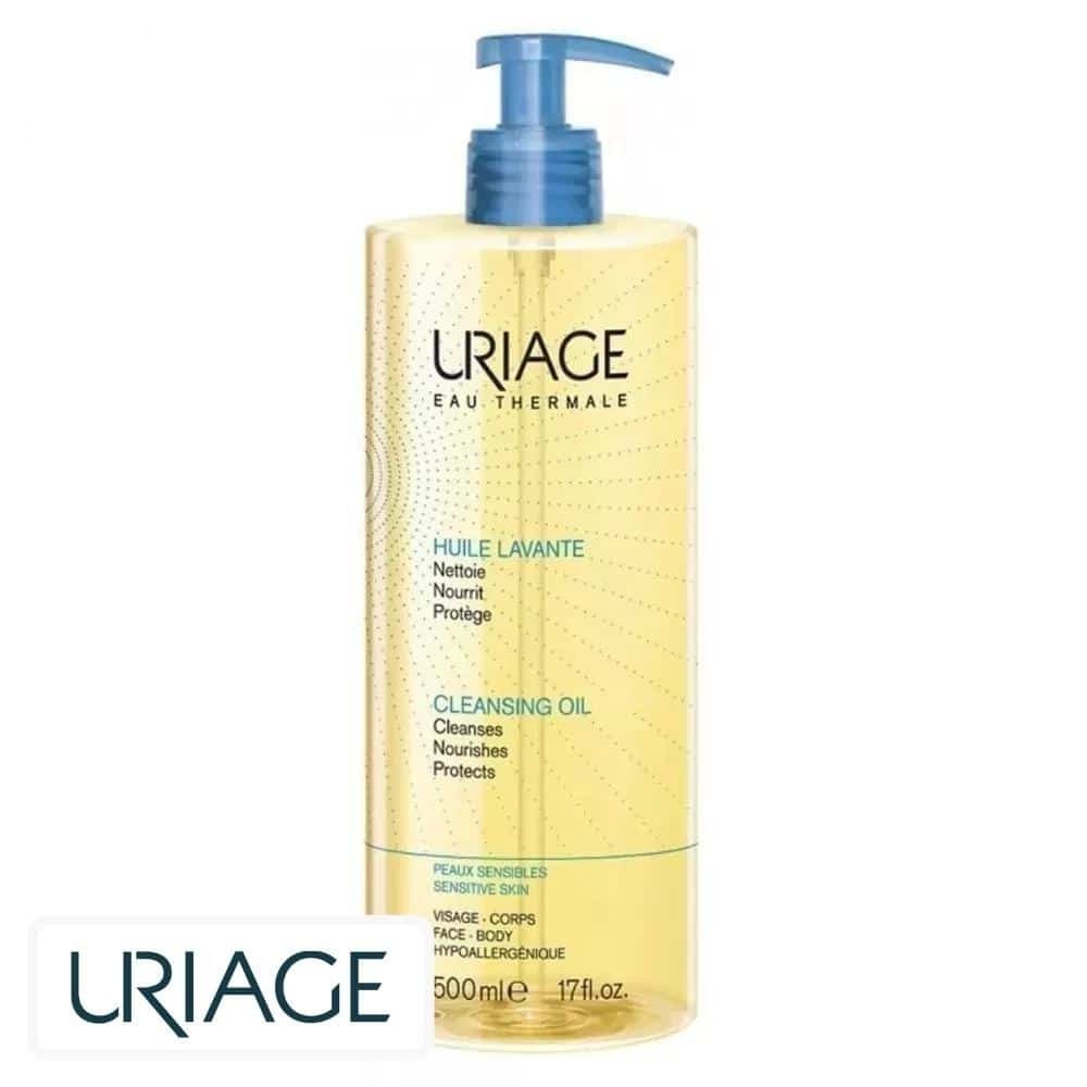 uriage – soins et hygiene huile lavante – 500ml