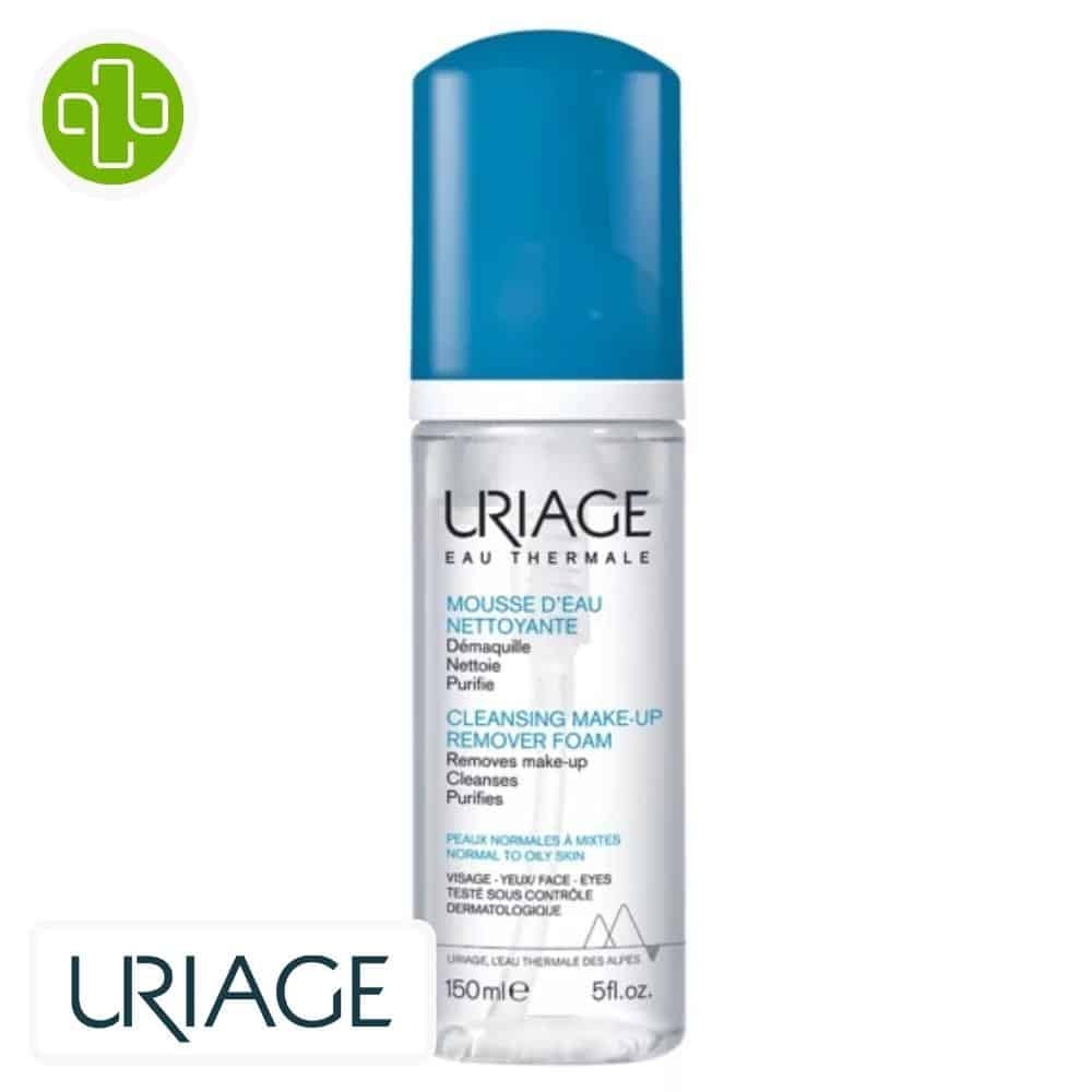 uriage – soins et hygiene mousse d’eau nettoyante – 150ml