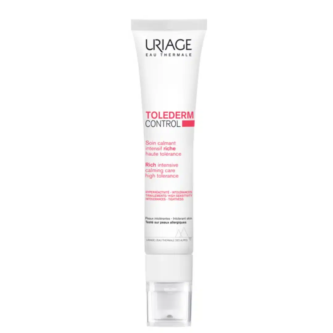 uriage – tolederm control soin calmant intensif riche – 40ml
