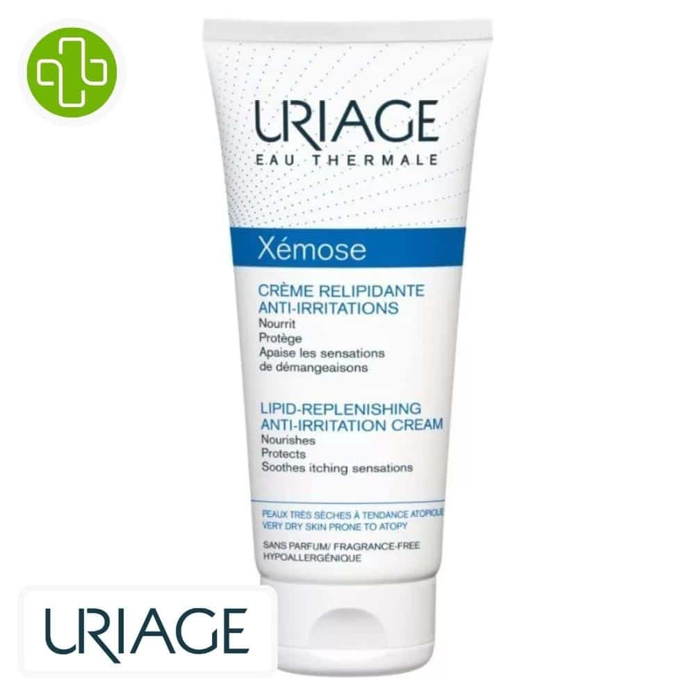 uriage – xemose creme relipidante anti irritations – 200ml