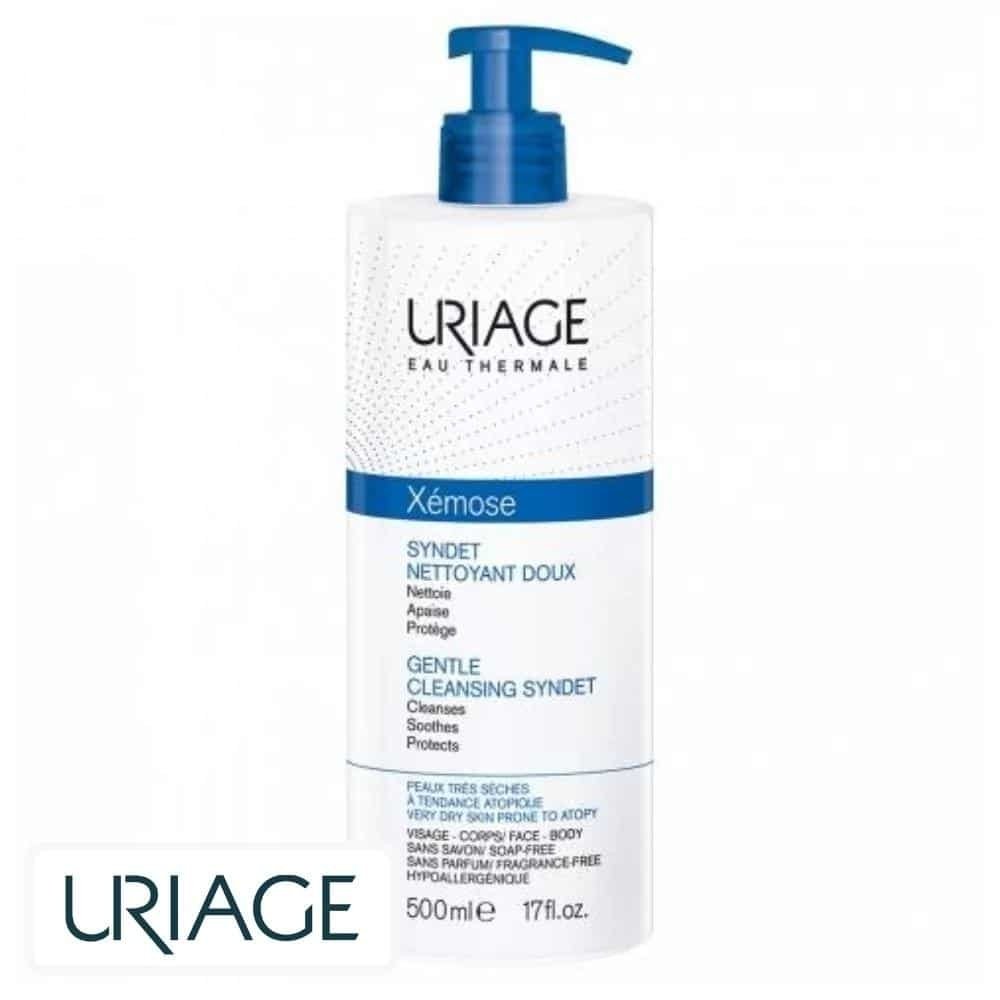 uriage – xemose syndet nettoyant doux – 500ml