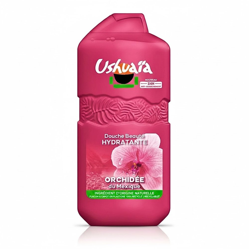 ushuaia – douche beauty hydratante orchidee – 280ml