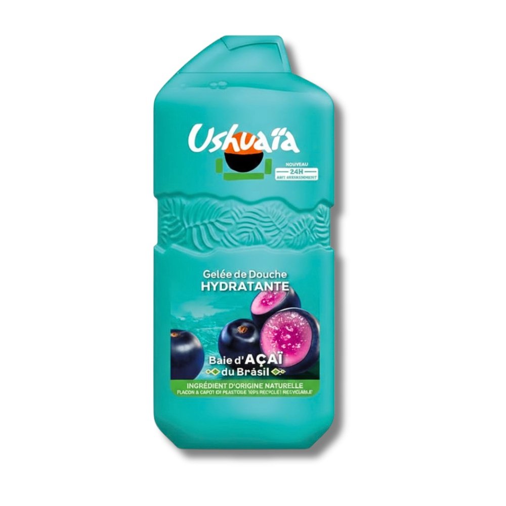 ushuaia – gele douche hydratante baie d’acai – 280ml