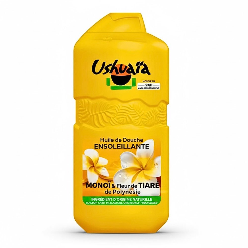 ushuaia – huile de douche monoi tiare – 280ml
