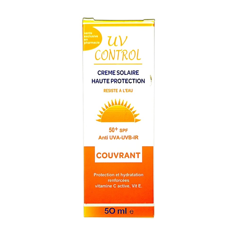 uv control – creme ecran total spf50 couvrant – 50ml