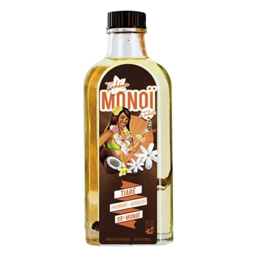 vahema monoi – huile tiare hydrate et adoucit 99% monoi – 100ml