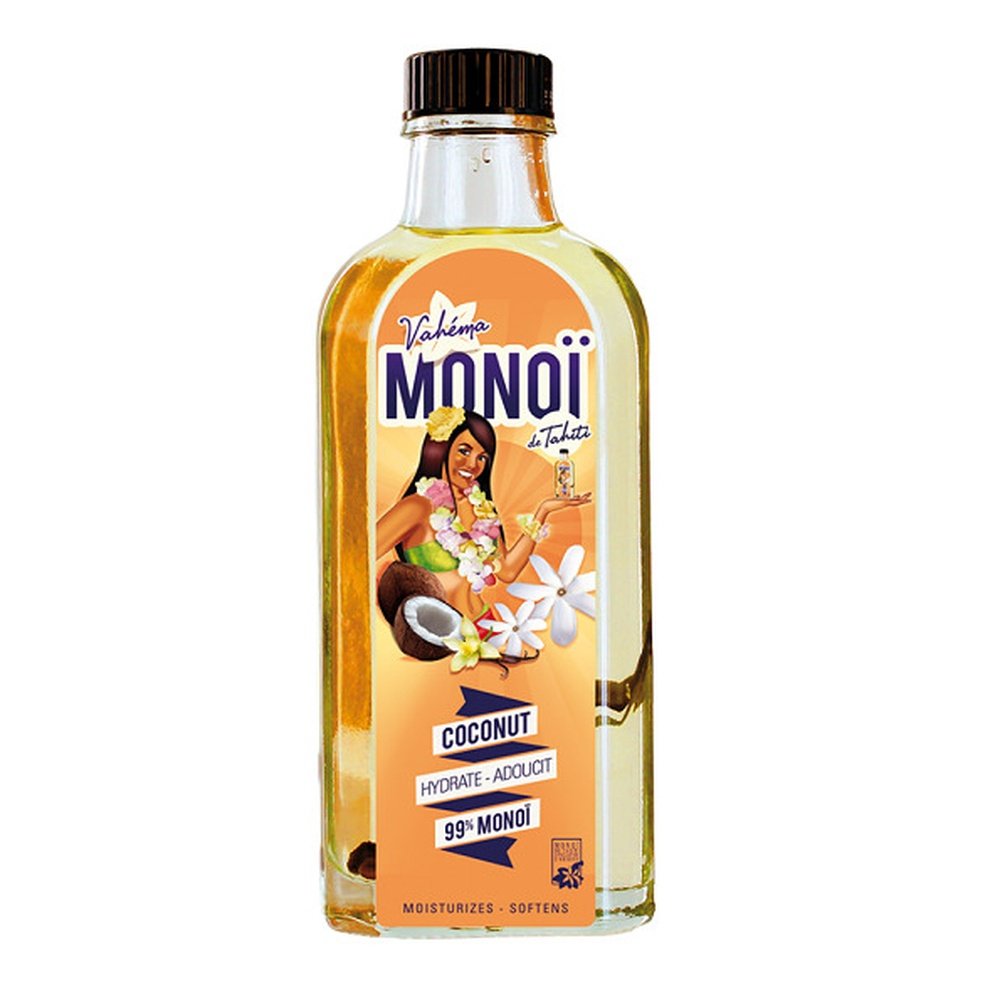vahema monoi – monoi 99% huile vanille – 100ml