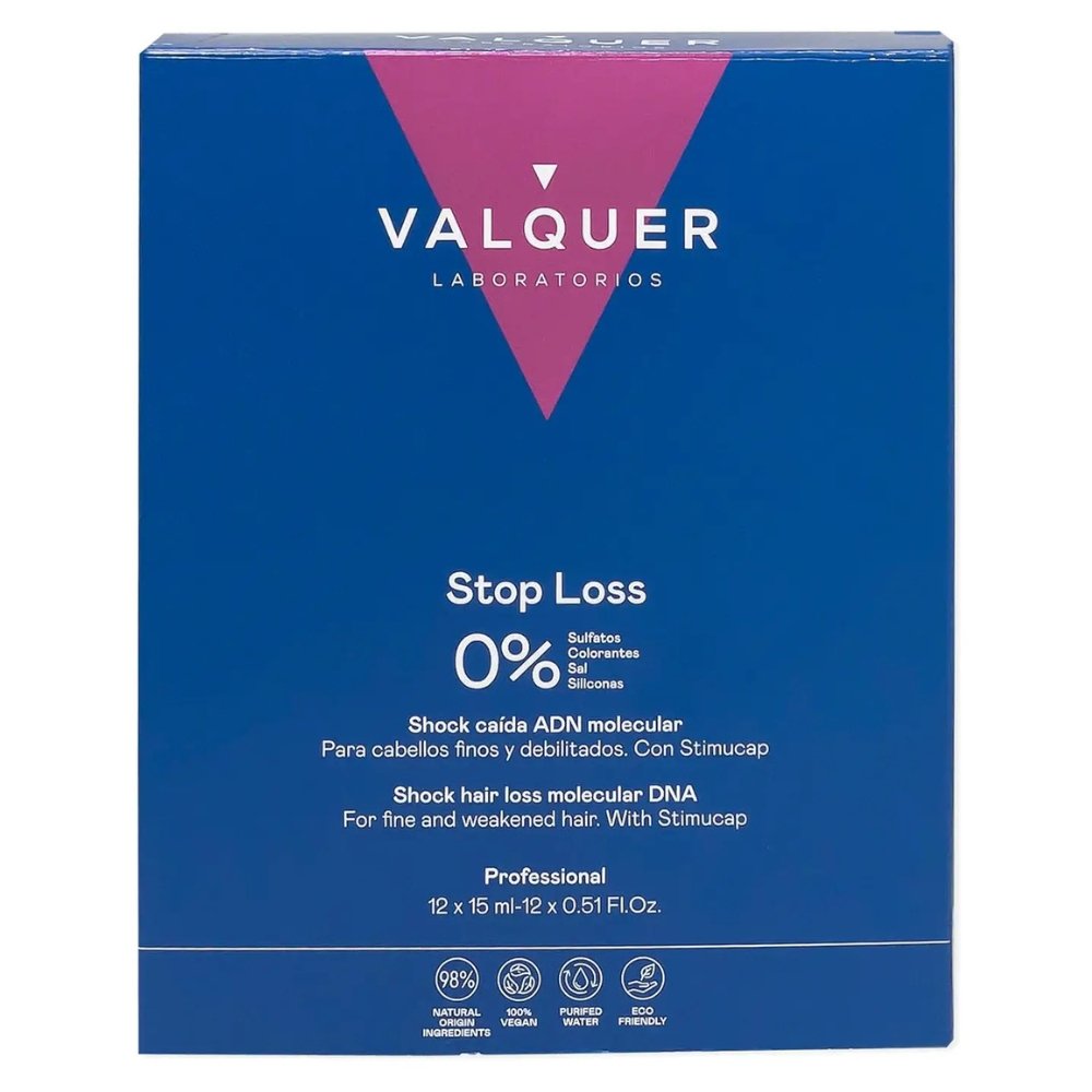 valquer – lotion anti chute adn moleculaire – 12x – 15ml