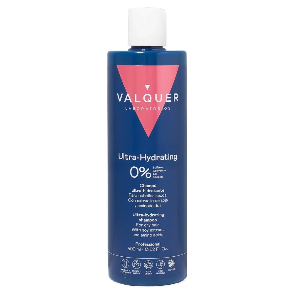 valquer – shampoing ultra hydratant cheveux secs – 400ml