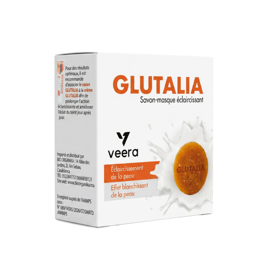 veera – glutalia savon masque eclaircissante 75g