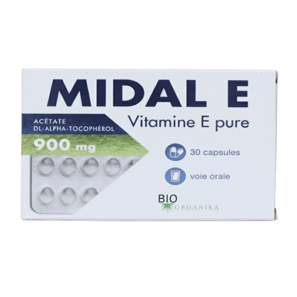 veera – midal e vitamine e pure 900mg (ex eric favre) – 30 capsules