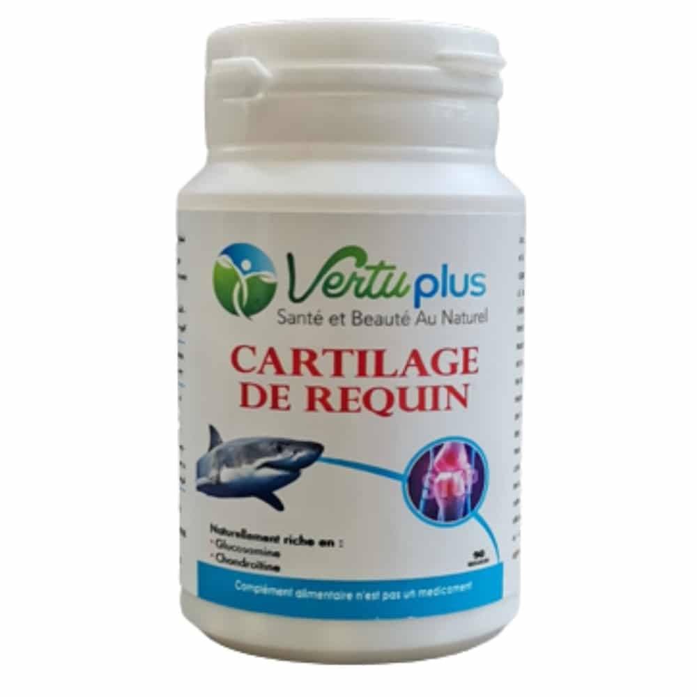 vertuplus – cartilage de requin – 90 gelules