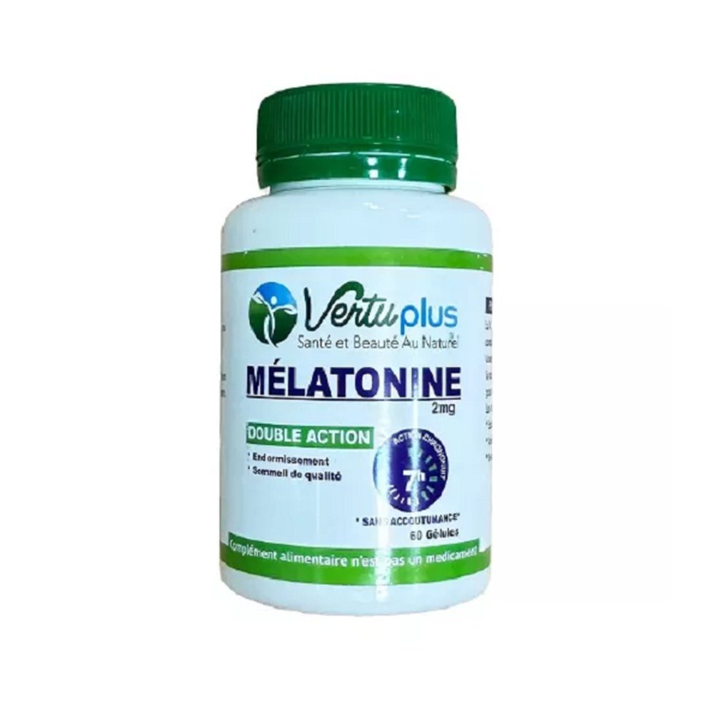vertuplus – melatonine 2mg – 60 gelules