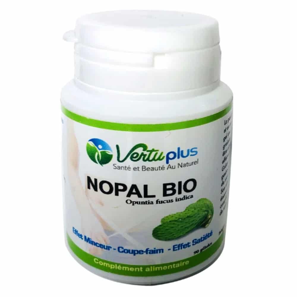 vertuplus – nopal bio coupe faim minceur – 90 gelules