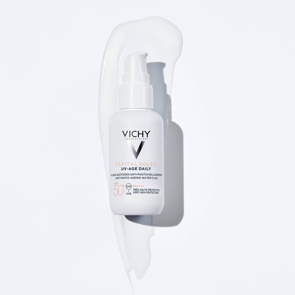 vichy – capital soleil uv age daily fluide anti photovieillissement spf50+ – 40ml vichy – capital soleil uv age daily fluide anti photovieillissement spf50+ – 40ml