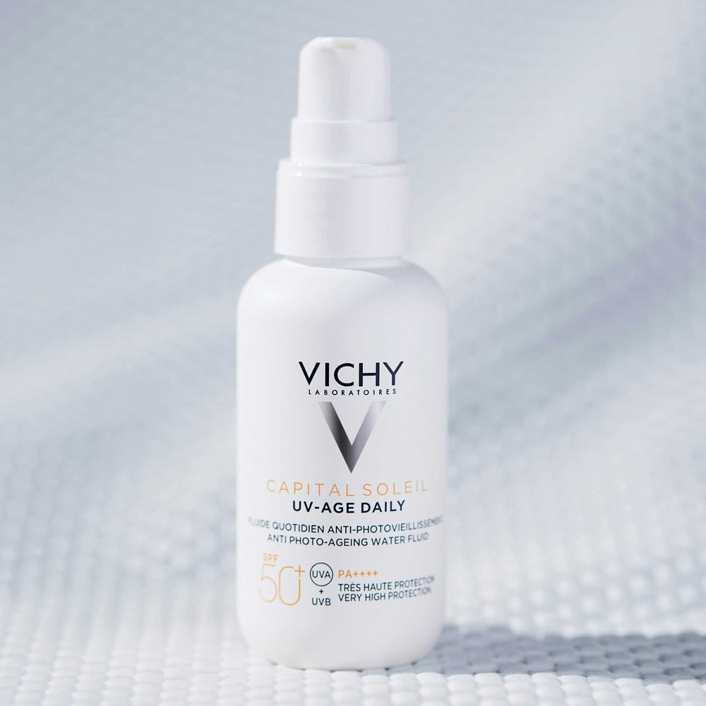 vichy – capital soleil uv age daily fluide anti photovieillissement spf50+ – 40ml vichy – capital soleil uv age daily fluide anti photovieillissement spf50+ – 40ml