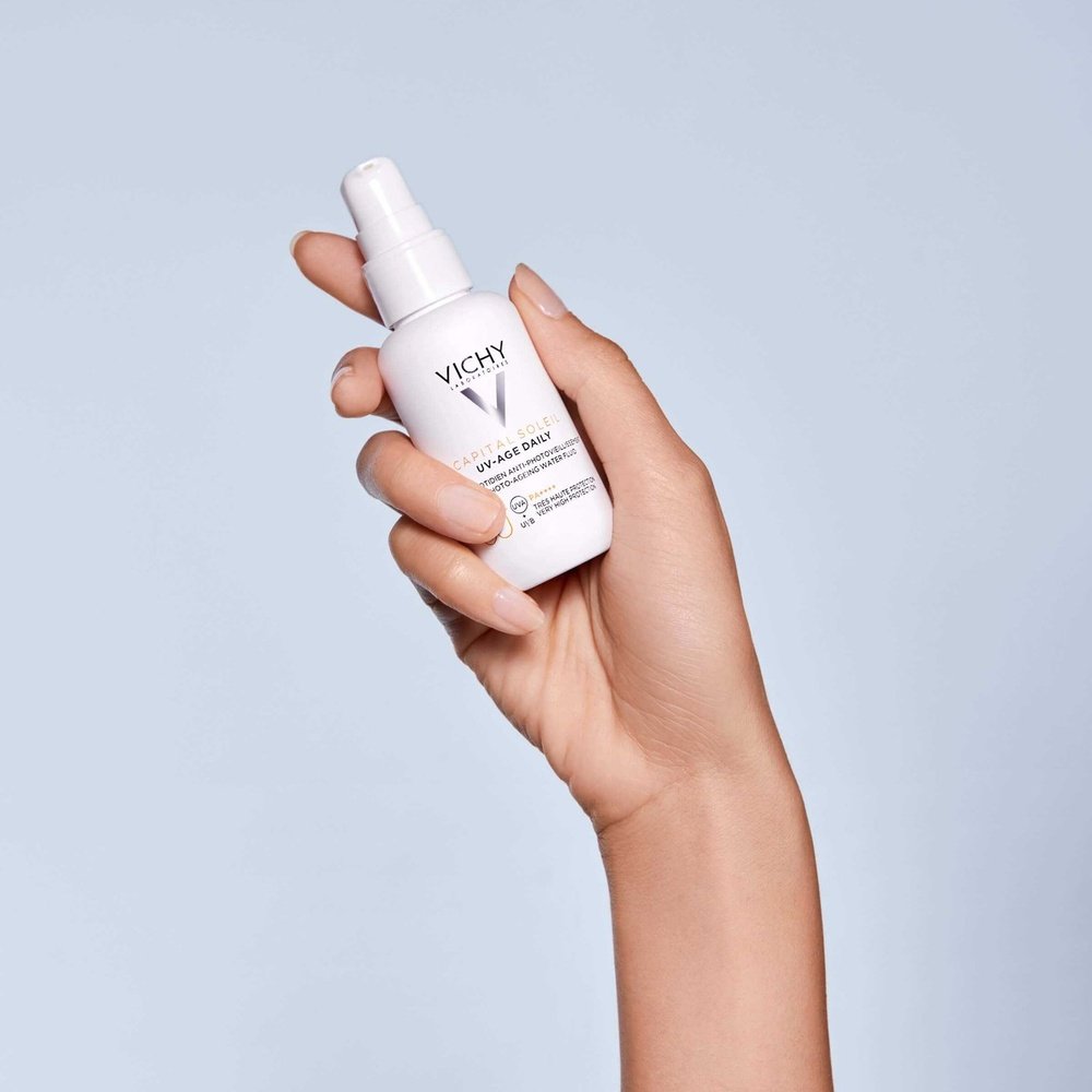 vichy – capital soleil uv age daily fluide anti photovieillissement spf50+ – 40ml vichy – capital soleil uv age daily fluide anti photovieillissement spf50+ – 40ml