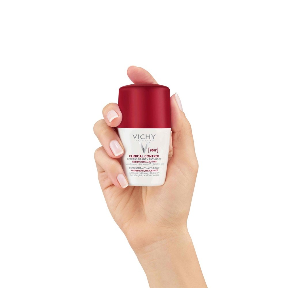 vichy – deodorant roll on clinical control detranspirant anti odeur 96h – 50ml vichy – deodorant roll on clinical control detranspirant anti odeur 96h – 50ml