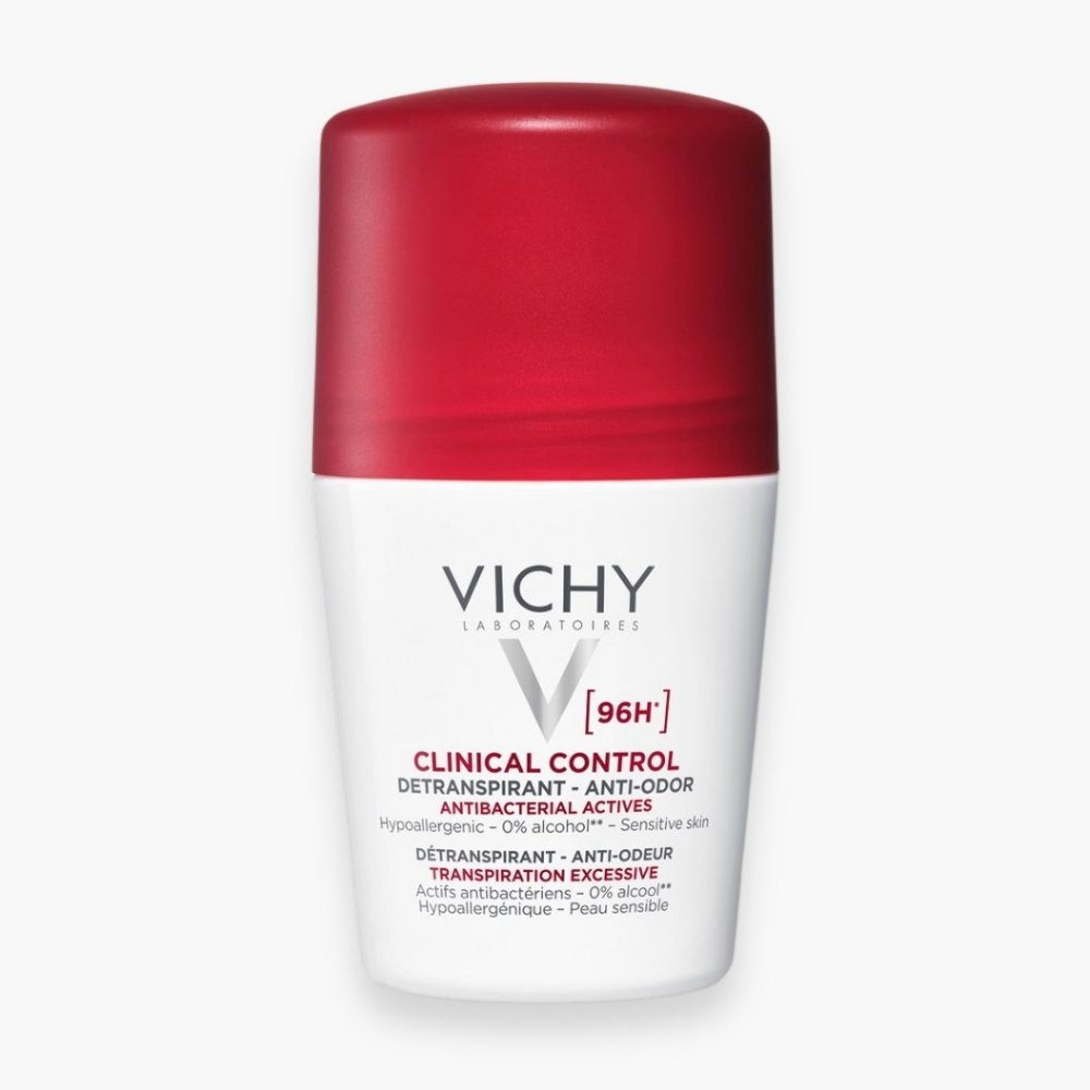 vichy – deodorant roll on clinical control detranspirant anti odeur 96h – 50ml