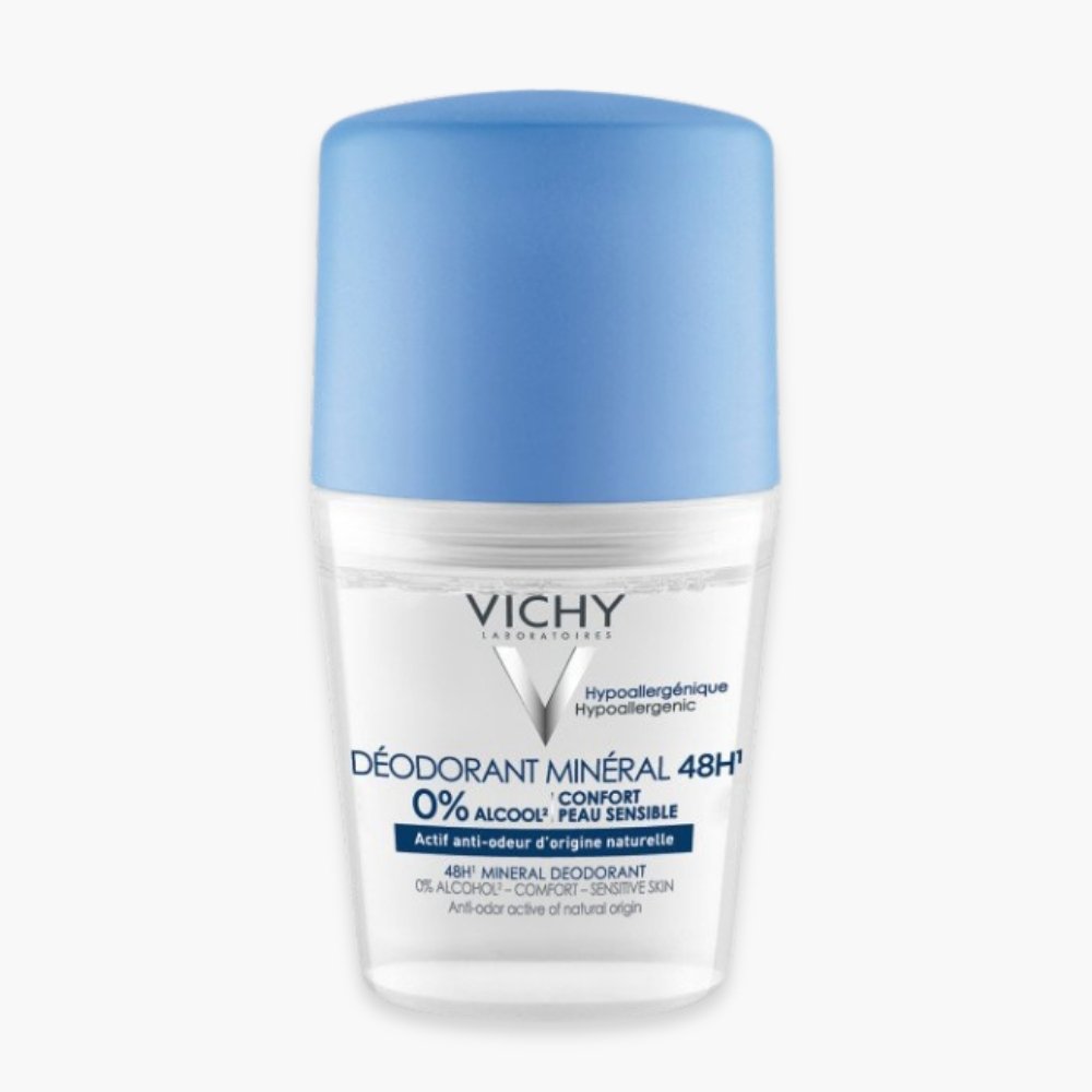vichy – deodorant roll on mineral confort peau sensible 48h – 50ml