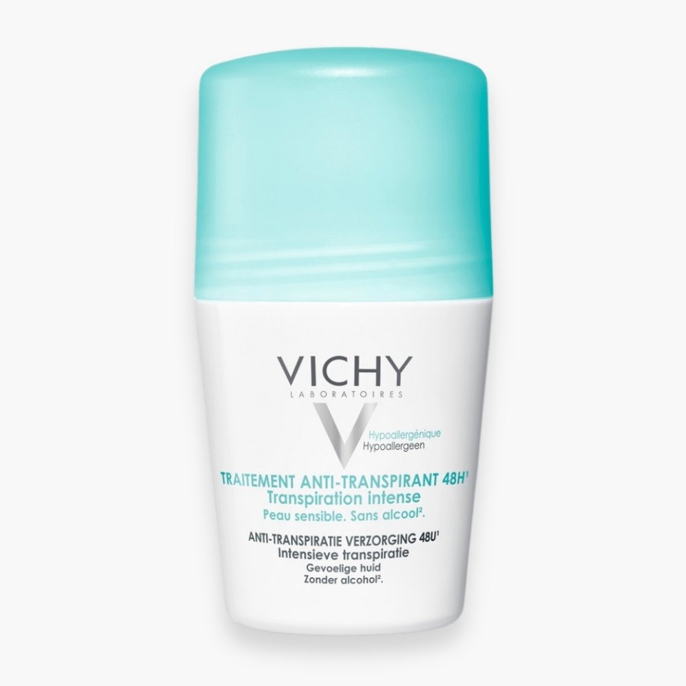 vichy – deodorant roll on traitement anti transpirant intense 48h – 50ml