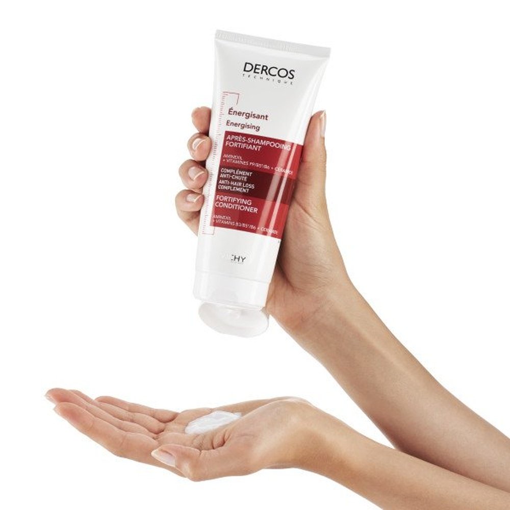 vichy – dercos energisant apres shampoing fortifiant complement anti chute – 200ml vichy – dercos energisant apres shampoing fortifiant complement anti chute – 200ml