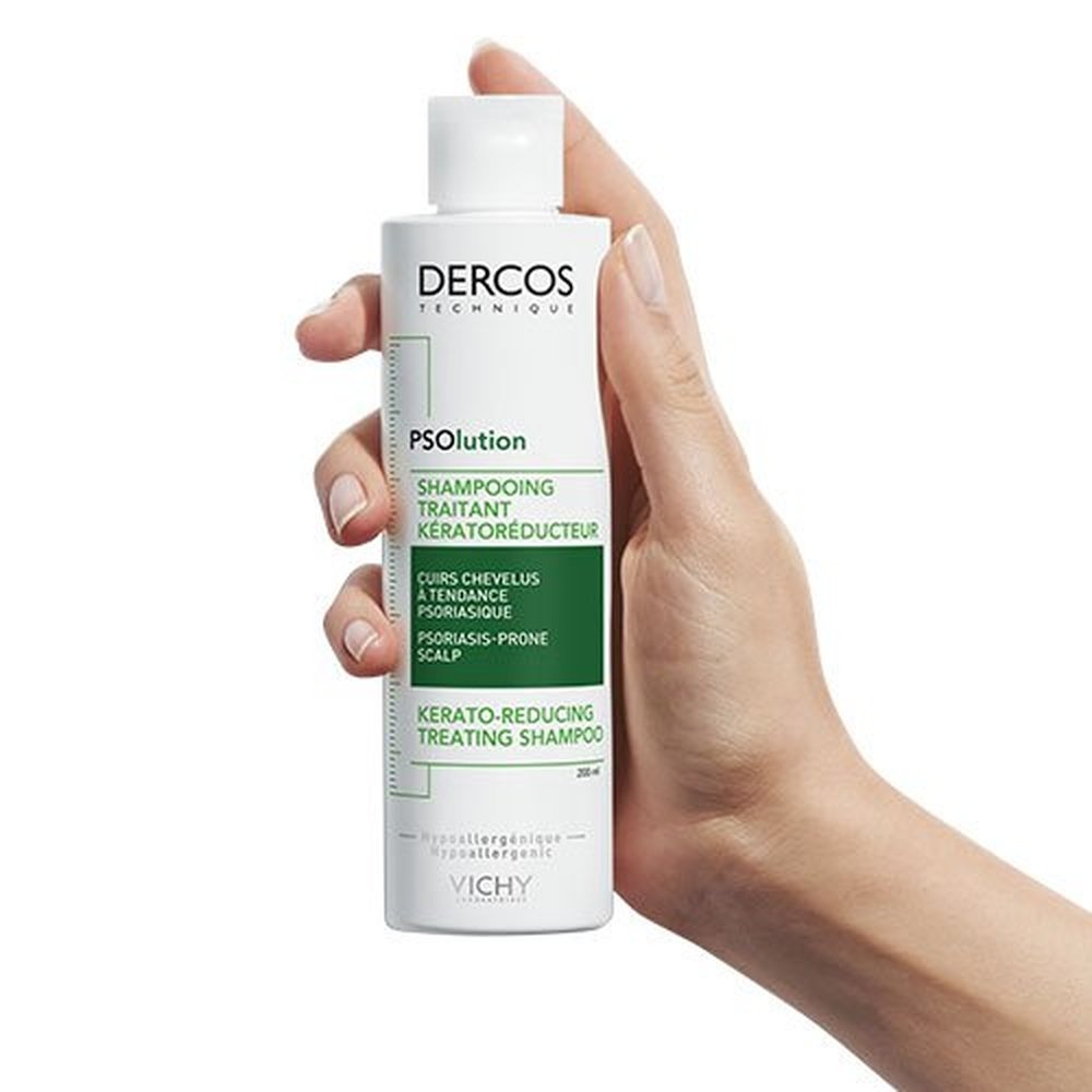 vichy – dercos psolution shampoing traitant kerato reducteur cuir chevelu sensible – 200ml vichy – dercos psolution shampoing traitant kerato reducteur cuir chevelu sensible – 200ml