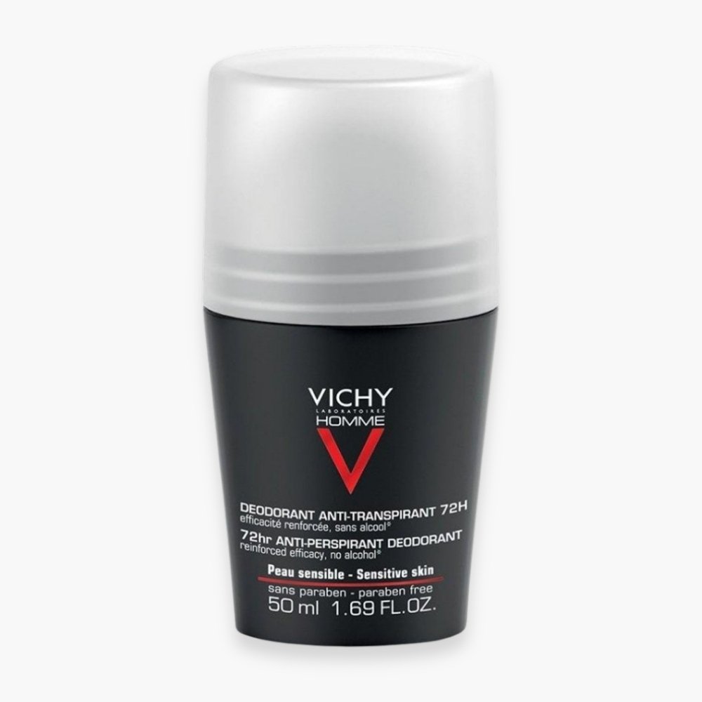 vichy – homme deodorant roll on anti transpirant controle extreme 72h – 50ml