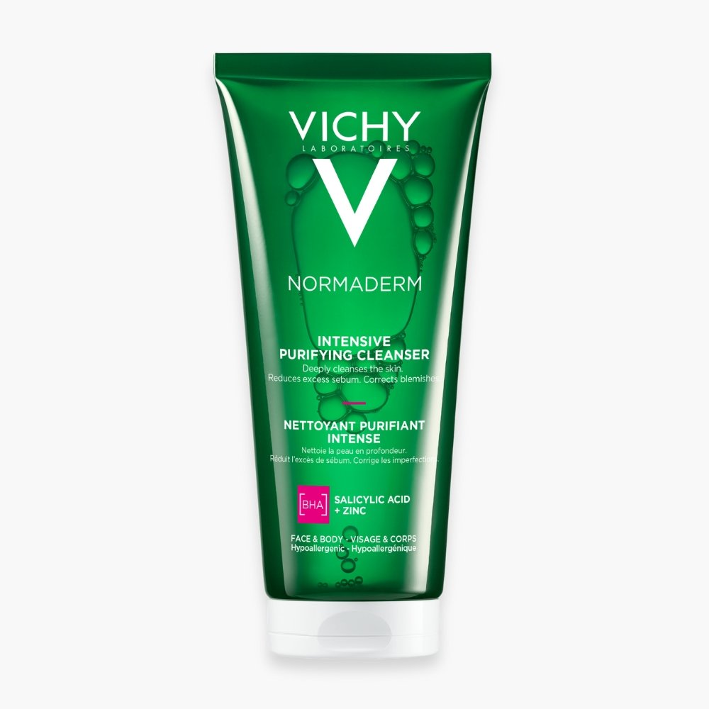 vichy – normaderm gel nettoyant purifiant intense – 200ml