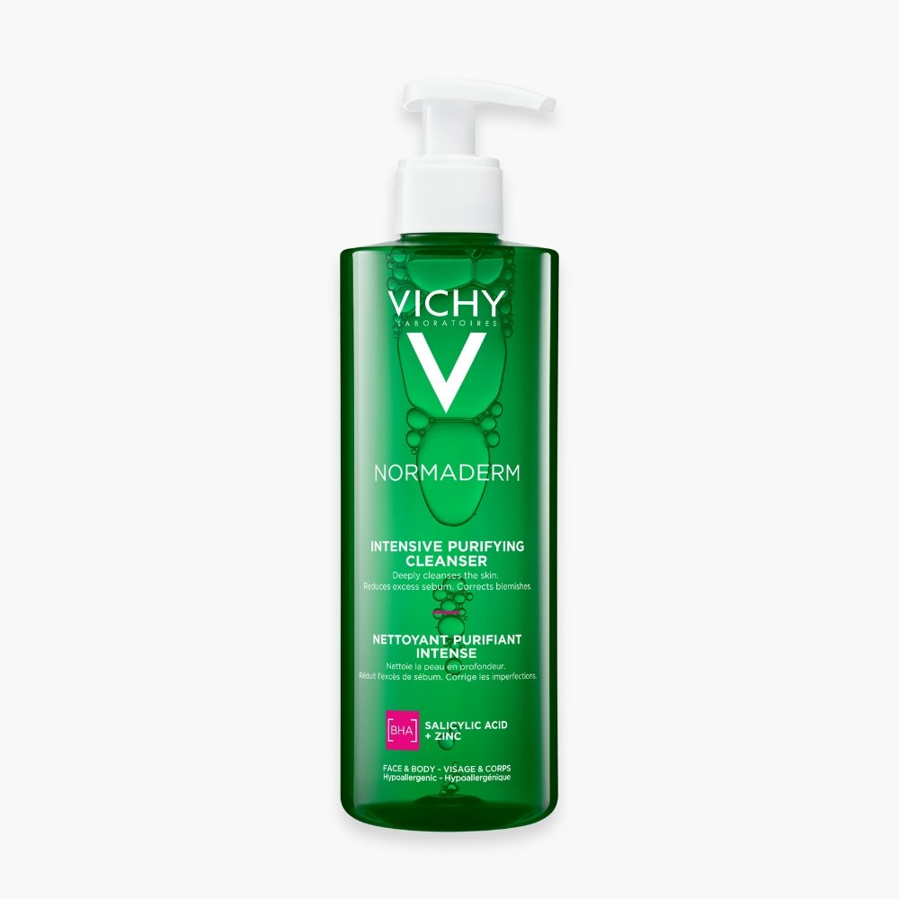 vichy – normaderm gel nettoyant purifiant intense – 400ml