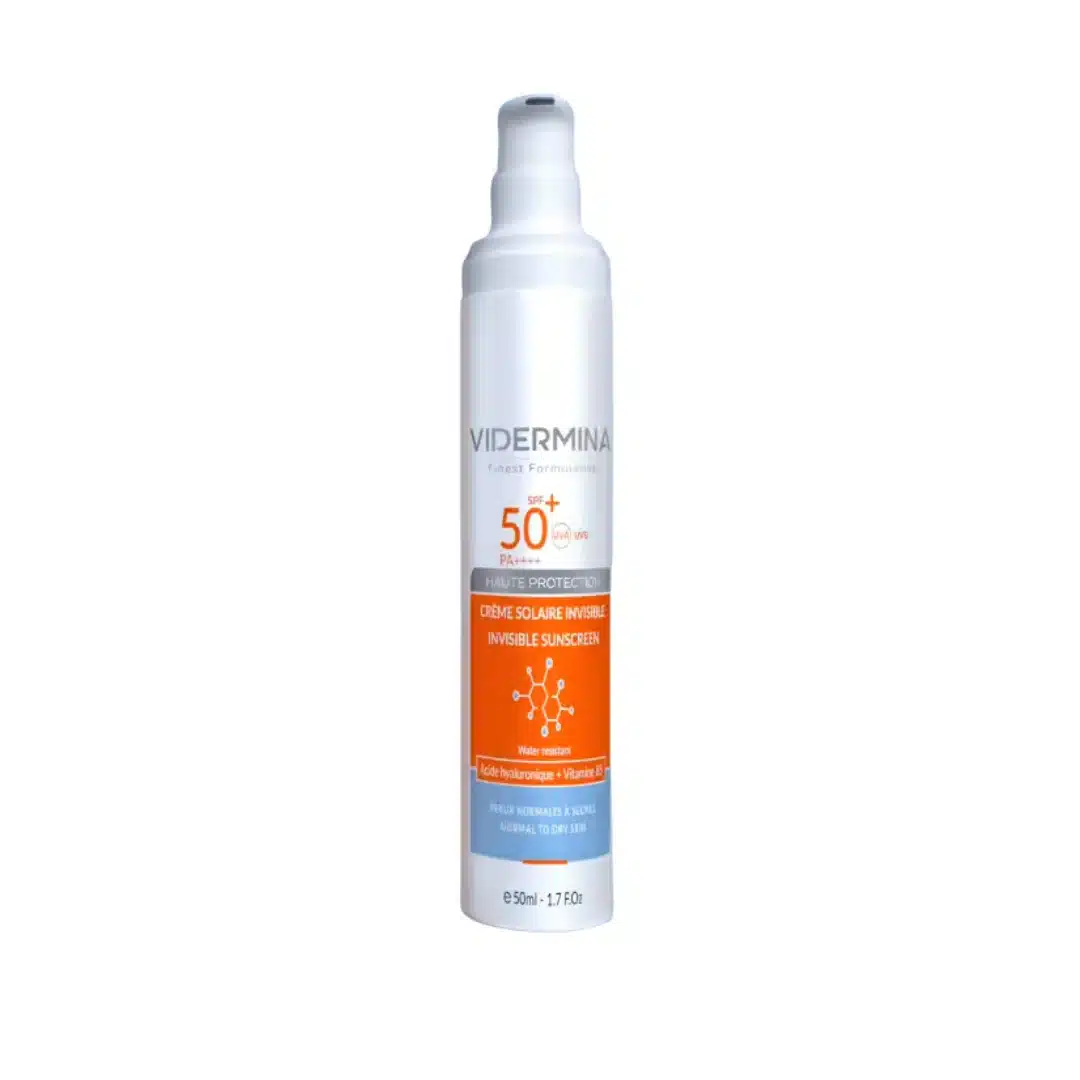 viedermina – ecran solaire invisible spf50+ – 50ml