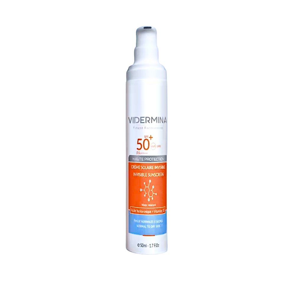 vidermina – ecran solaire teinte spf50+ – 50ml