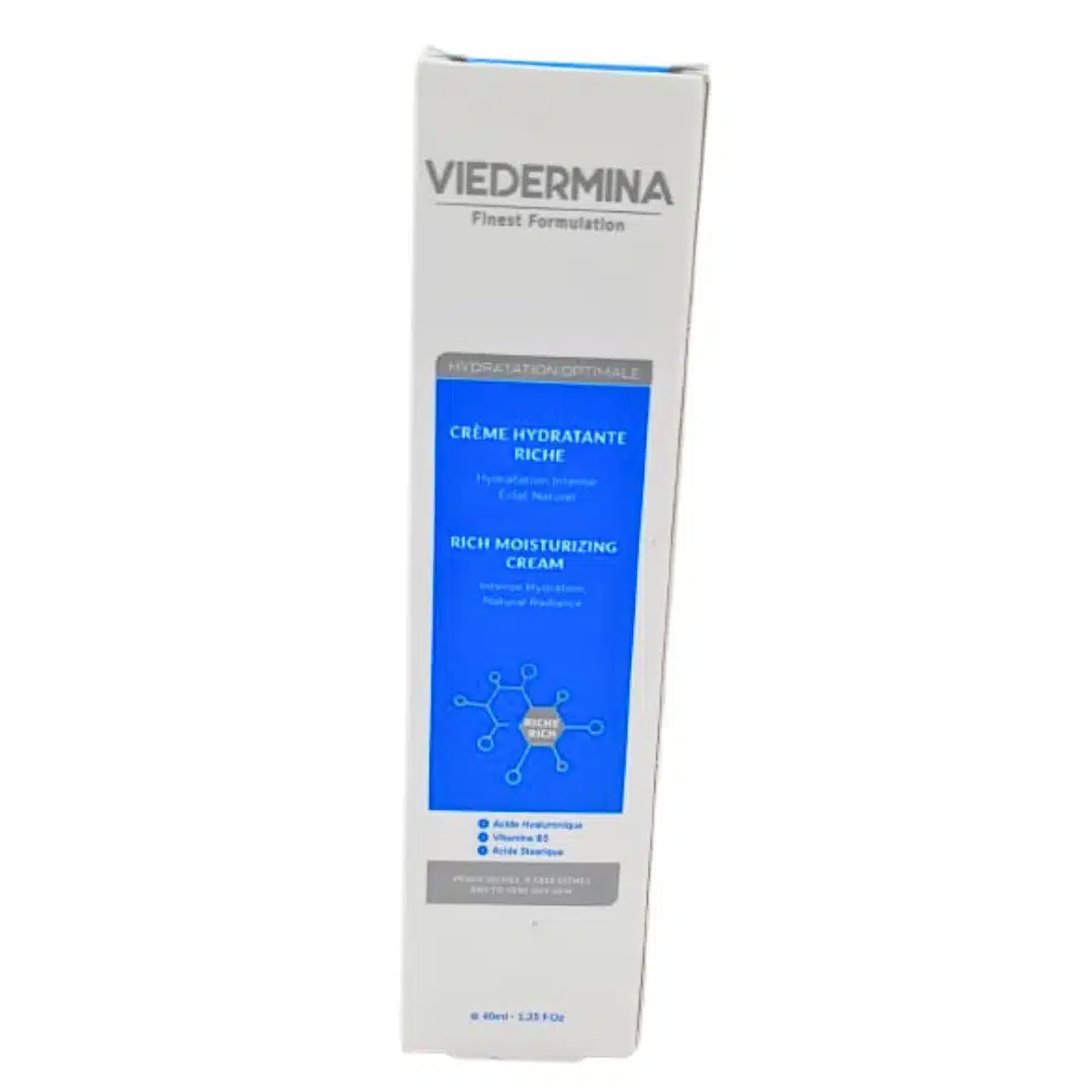 viedermina – creme hydratante riche – 40ml