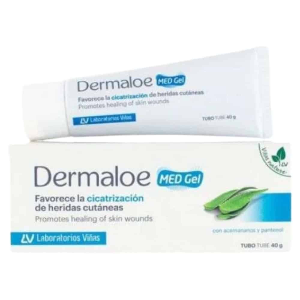 vinas lab – dermaloe med gel cicatrisant – 40g