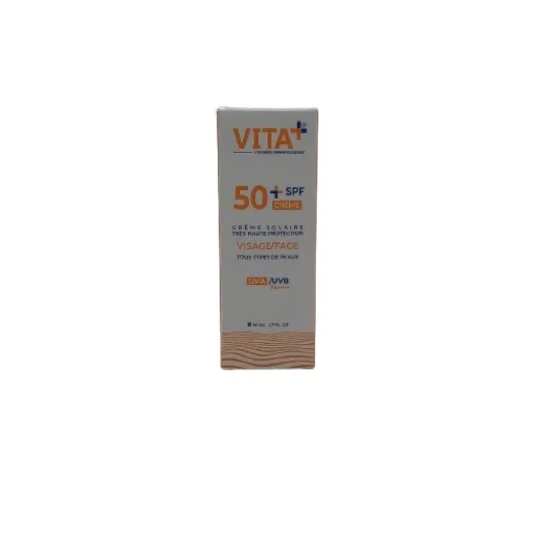 vita+ – creme solaire spf50+ – 50ml