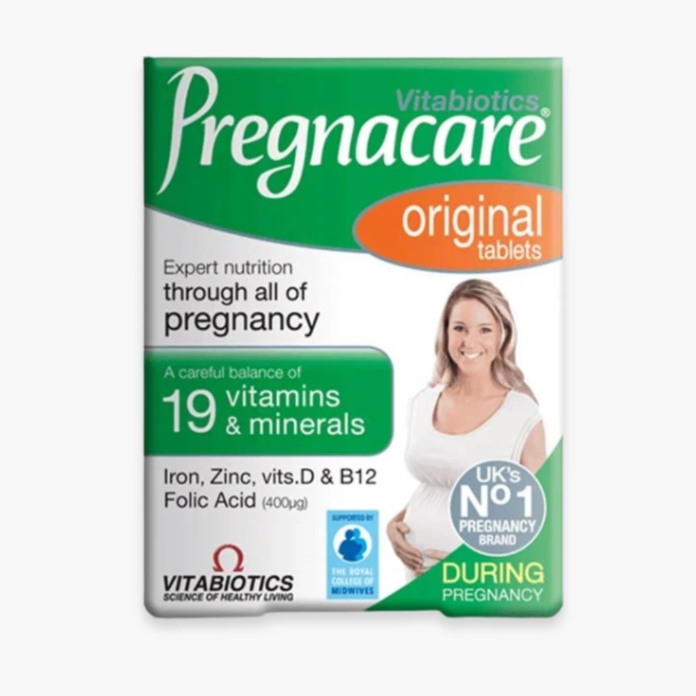 vitabiotics – pregnacare original grossesse 19 vitamines et mineraux – 30 comprimes