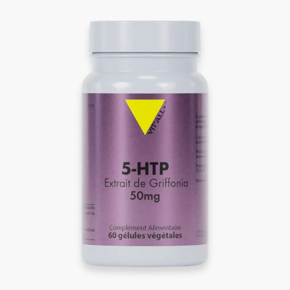 vitall+ – 5 htp extrait de griffonia 50mg – 30 gelules
